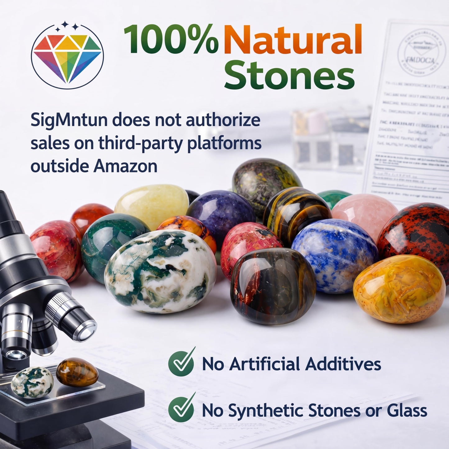 SigMntun Mookaite Jasper Healing Crystal Stone Set - 24 Pieces, 0.6" Natural & Polished Stones for Healing, Meditation, Reiki, Chakra, Crafting & Decoration