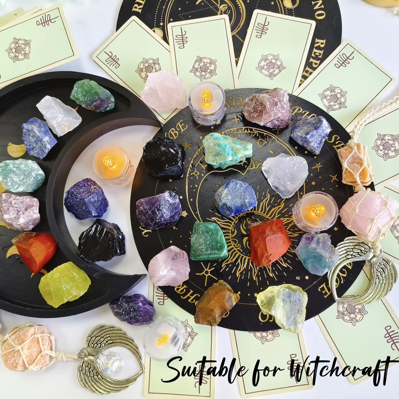 ZHIYUXI Amethyst Raw Crystals Bulk Large Crystals 2" Quartz Crystals and Stones Rocks for Tumbling Gemstones for Meditation, Wicca, Cabbing, Fountain Rocks, Wire Wrapping, Decoration 4pcs