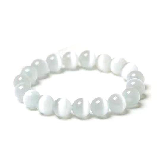 Fuqimanman2020 Healing Natural Stone Stretch Bracelet Strand Chakra Crystal Beaded Energy Reiki Spirituality for Women