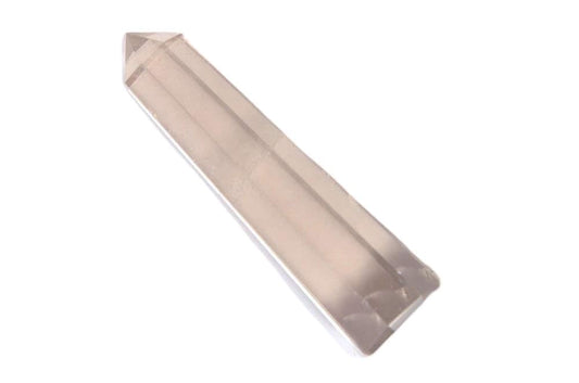 WholesaleGemShop 3 Inch (70 mm) Gemstones Smoky Quartz Obelisk Tower Jumbo Facet Aura Rock Crystal Natural Polished Earth Wand Spirit