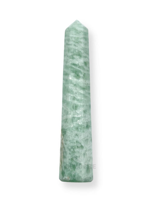 WholesaleGemShop 3 Inch (70 mm) Amazonite Gemstones Obelisk Tower Jumbo Facet Aura Rock Crystal Natural Polished Earth Wand Spirit