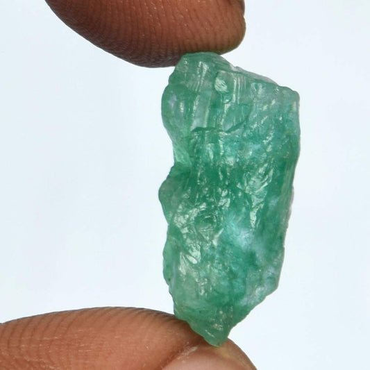 Natural Earth Mined Emerald 10.00 Ct Rare Raw Green Emerald, Top Grade Rough Green Gemstone