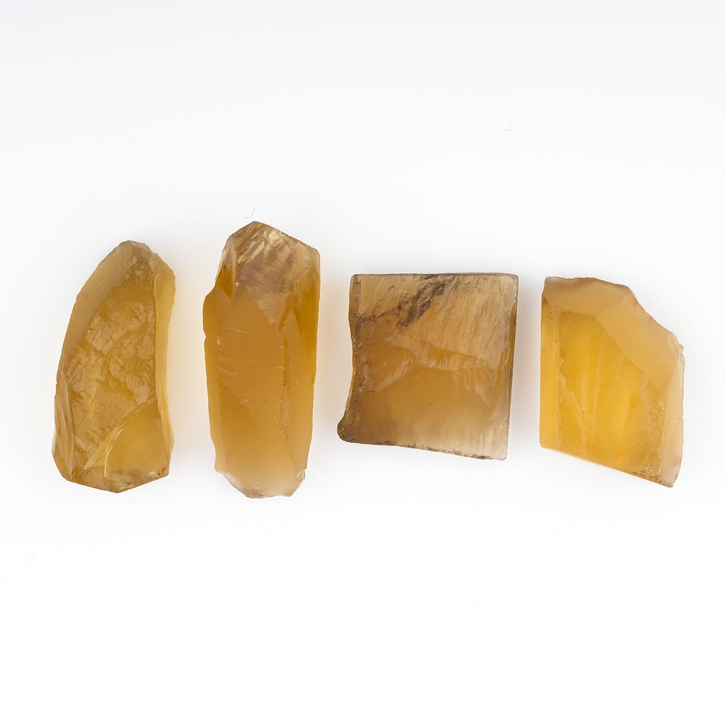 ColouredRocks (4pcs) IMPERIAL QUARTZ Raw Crystals, Raw Stones, Rough Gemstones, Jewelry Making Supply, Cabbing, Polishing, Cutting, DIY, Crafts (15-20mm size)