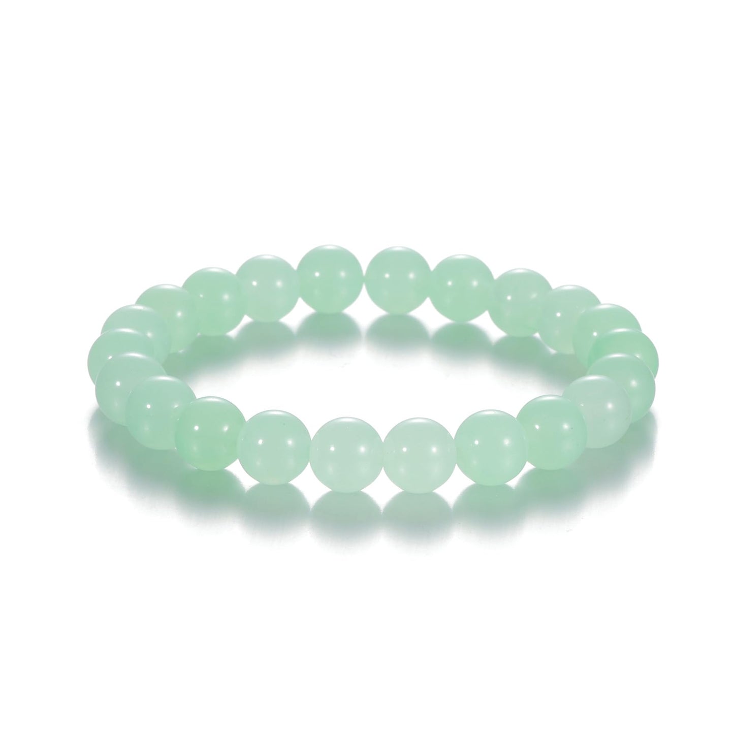 Udolfly Womens Crystal Beaded Bracelets for Women Men Protective Energy Bracelet Natural Gemstone Bead Bracelet 4mm Aventurine