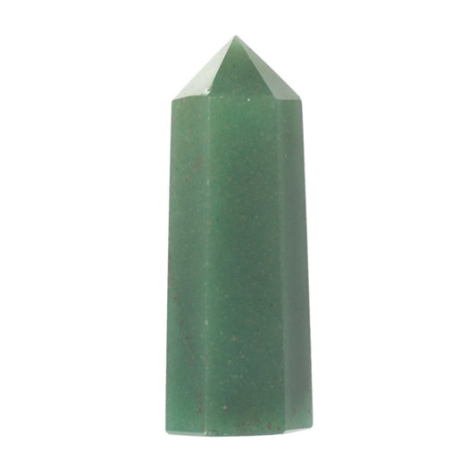 Large Green Aventurine Crystal Tower Healing Crystal Wand For Spiritual Use Hexagonal Point Reiki Chakra Gemstone Home Office Decor