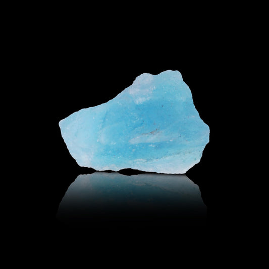 GEMHUB Crystal Aquamarine 26.00 Carat Natural Rough Aquamarine Gemstone Necklace For Women And Mens