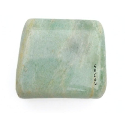 Karma Gems Amazonite Tumbled Stones Natural Crystal Kit for Reiki Healing Crystal Polished, Tumble Stones, Chakra Balancing, Reiki Gift, Home Decor (15-25 MM)
