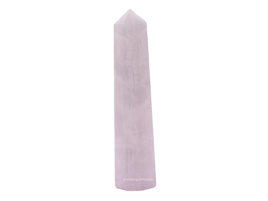 Amazing Gemstone Pink Calcite Crystal Towers ~ Natural Healing Crystal Point Obelisk for Reiki Healing and Crystal Grid (3" to 4" INCH)