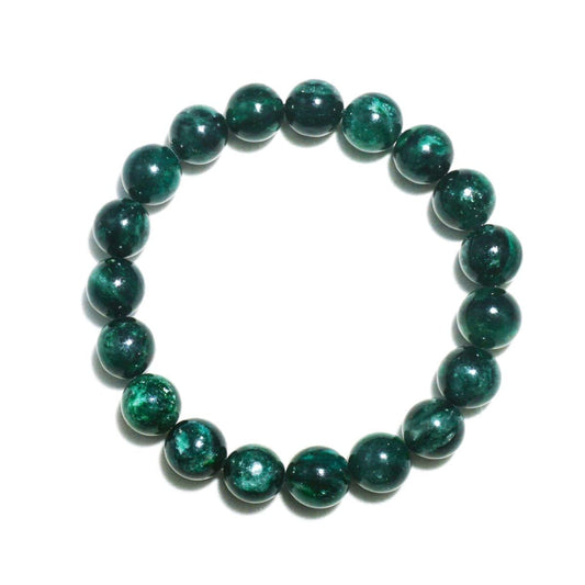 TaHLga 8MM Emerald Bracelet for Unisex | Fits for about 7.5" Wrist | Birthstone of May | Heart Chakra Green Crysta| Spritual Healing Gift for Friends and Familys on any Festival