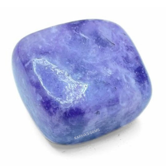 Karma Gems Lepidolite Tumbled Stones Natural Crystal Kit for Reiki Healing Crystal Polished, Tumble Stones, Chakra Balancing, Reiki Gift, Home Decor (15-25 MM)