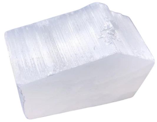 Large 1.25-2.0” Natural Healing Stones for Love, Meditation, Chakra, Reiki, Crystal Grid, Energy Work, Tumbling, Wire Wrapping, and Spiritual Home Decor (Selenite)