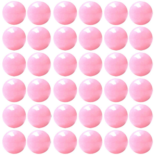 Natural Stone Beads 100pcs 6mm Rose Quartz Round Genuine Real Stone Beading Loose Gemstone DIY Charm Smooth Beads for Bracelet Necklace Earrings Jewelry Making (Pink Rose Quartz, 6mm)
