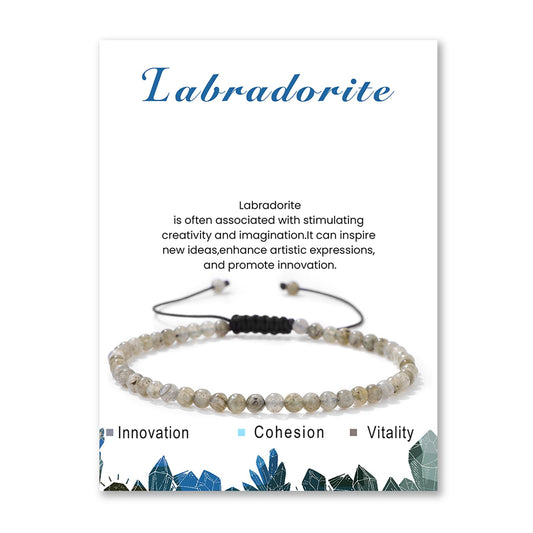 Lit Wall Labradorite Anklets for Women Handmade Beach Boho Ankle Bracelet Waterproof Natural Stone Anklet Adjustable Beaded Ankle Bracelet Plus Size Anklets Gemstone Anklet Jewelry Gift for Her