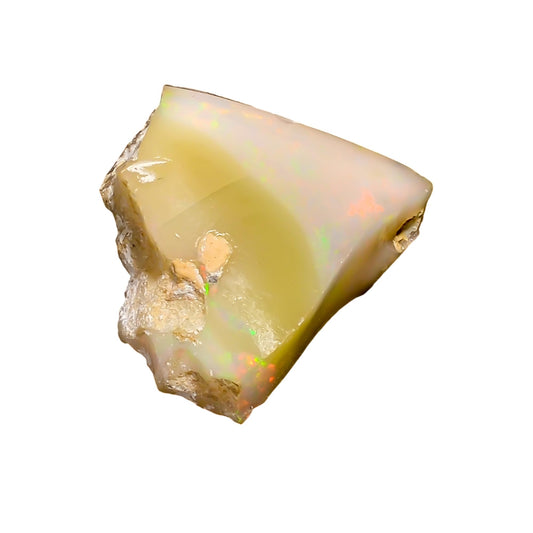 Yashee 19.5+ Carat, Natural Raw Ethiopian Opal Gemstone, Real Rough Crystals, Chakra Healing, Wholesale Lot, Wire Wrapping, Rock Stone, Birthstone, Crafts & DIY, AA+ Quality For Jewelry Making