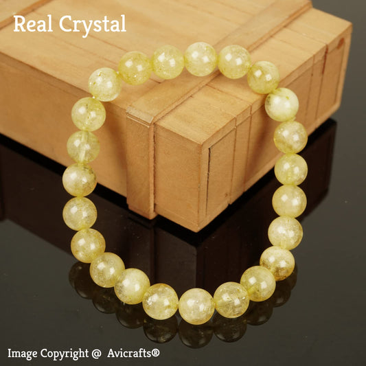 Avicrafts Original Citrine Bracelets, Balance Unisex, Yoga Chakra Blue Gemstone Bracelet, Citrine Jewelry Genuine natural stone bracelet, precious stone Gift