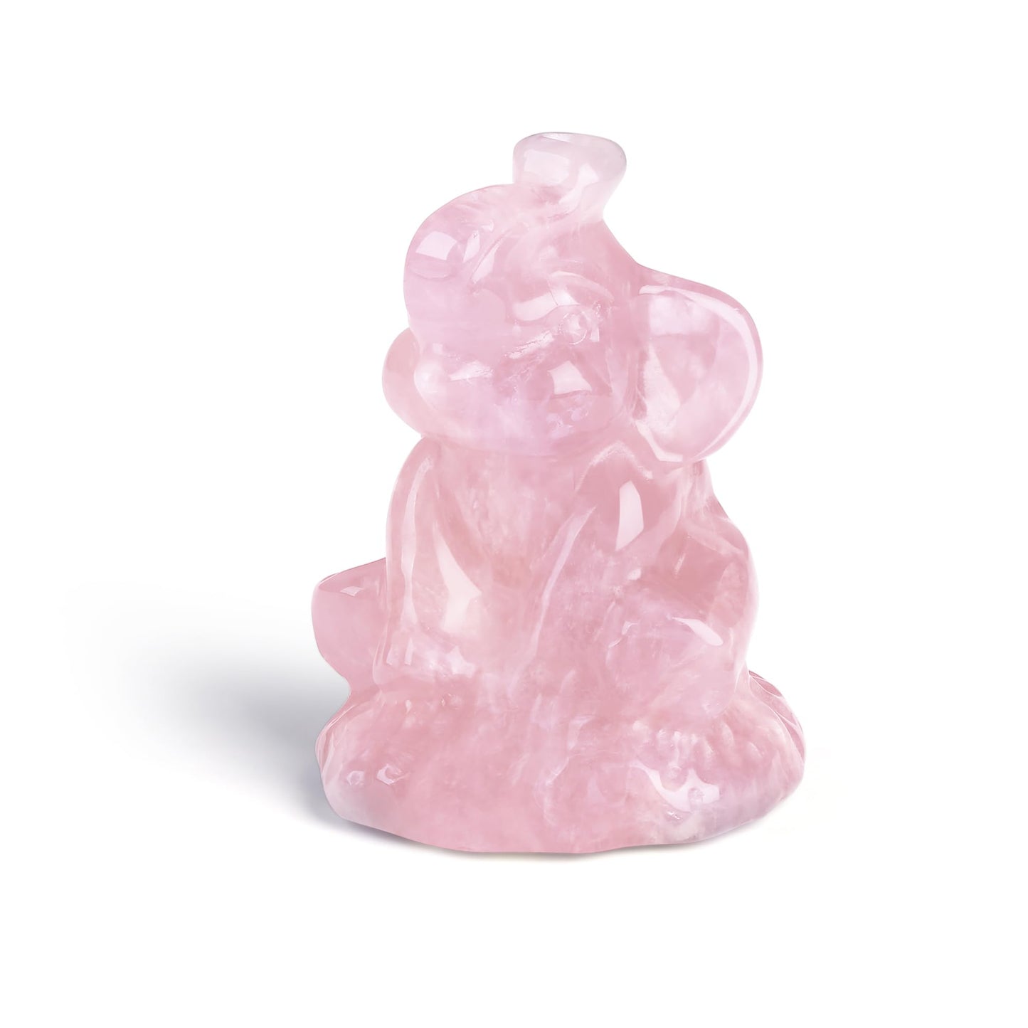 ZHIYUXI Pink Elephant Gifts for Women Encouraging Elephant Decor Lucky Cute Elephants Figurine Inspirational Gifts for Women