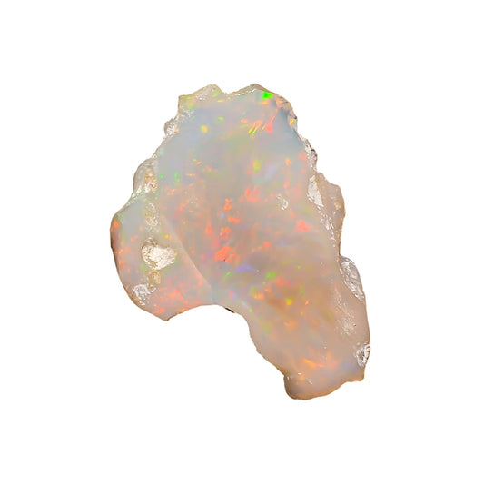 Yashee 15+ Carat, Natural Raw Ethiopian Opal Gemstone, Real Rough Crystals, Chakra Healing, Wholesale Lot, Wire Wrapping, Rock Stone, Birthstone, Crafts & DIY, AA+ Quality For Jewelry Making