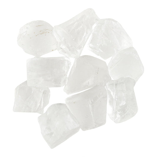 CRYSTALINES 5pcs, A Grade Natural Raw White Amethyst Gemstone, Wholesale Rough Stone, Bulk Loose Supplies, DIY-Jewelry Making, Artisan Crafts, February Birthstone, Wire Wrapping, Gem Collection