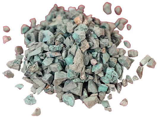 Indian Consigners Malachite Tumbled Stone Chips – 100g Natural Crushed Green Gemstones for Energy Healing, Crystal Grids, Jewelry & Home Decor