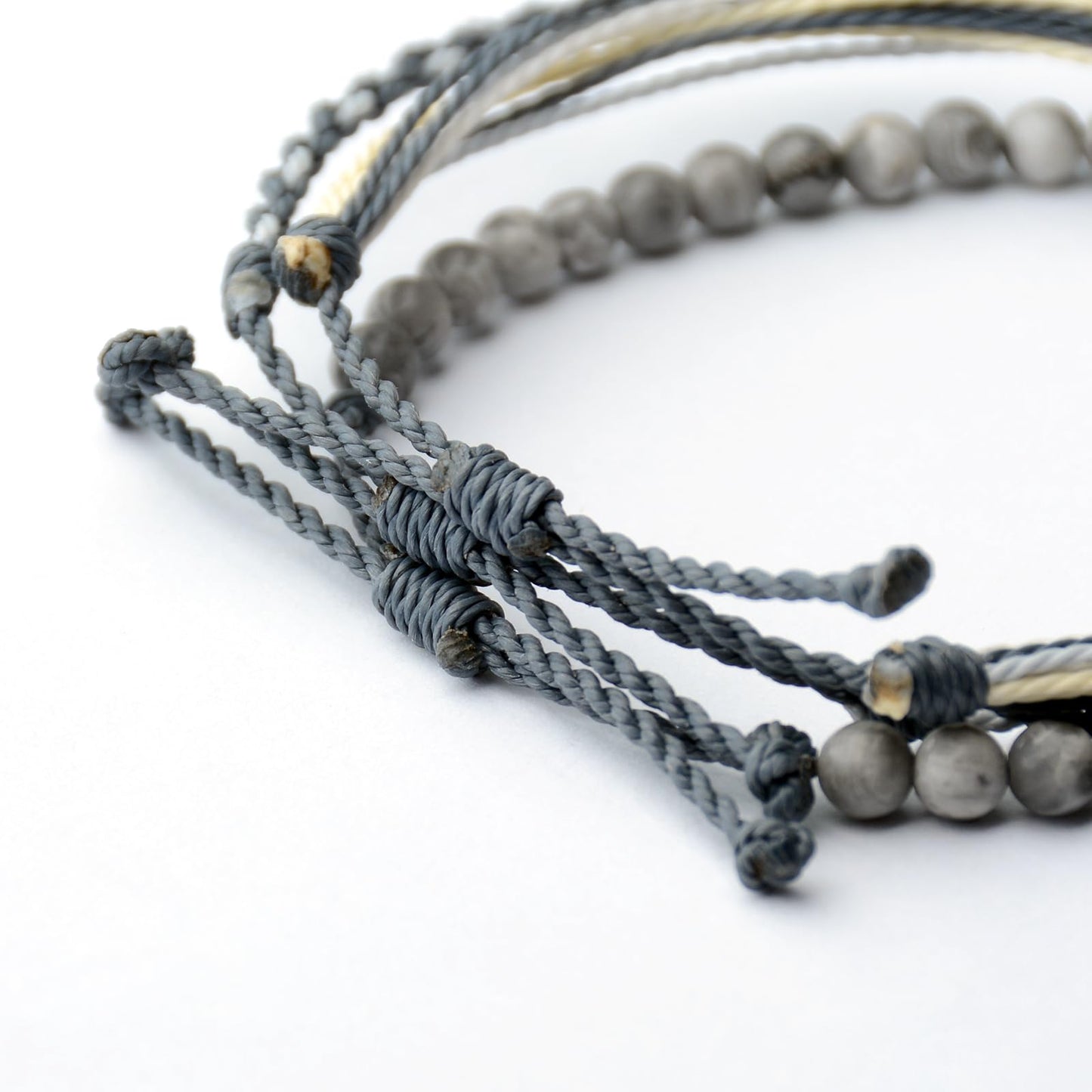 Handmade Natural Stone Beaded Healing Bracelet Gift for Men Adjustable Rope String Bracelet (picasso jasper, Adjustable)