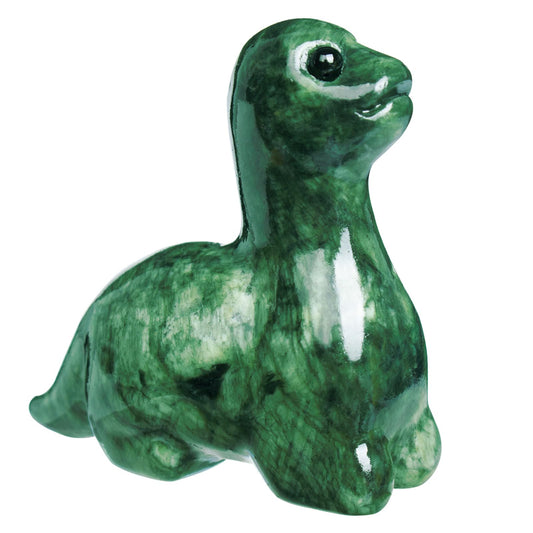 Hguxmcu Hand Carved Green Jade Dinosaur Figurine 2 Inch Healing Crystal Statue Realistic Gemstone Animal Sculpture Reiki Energy Decor Lucky Gift for Meditation Collectors