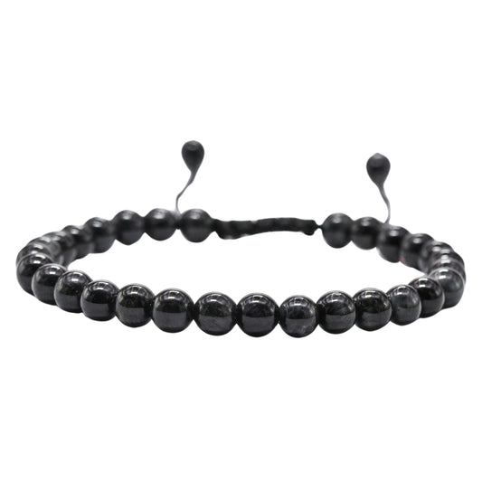Amazing Gemstone Blue & Black Tiger Eye Bracelet for Women Men's Gifts - Protection Healing Crystal Bracelet - 6mm Gemstone Beaded Adjustable Bracelet Pulseras Para Hombres Mujer Stocking Stuffers