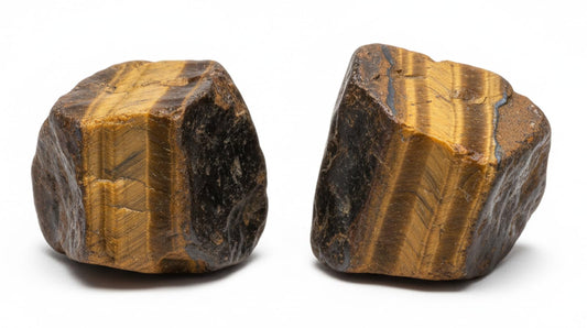 Healing Crystal Stones, 1.25-2.0" Large Reiki Healing Gemstones Natural Tumbled Polished Stones for Energy Witchcraft Therapy Meditation Pack 2 (Tiger Eye)