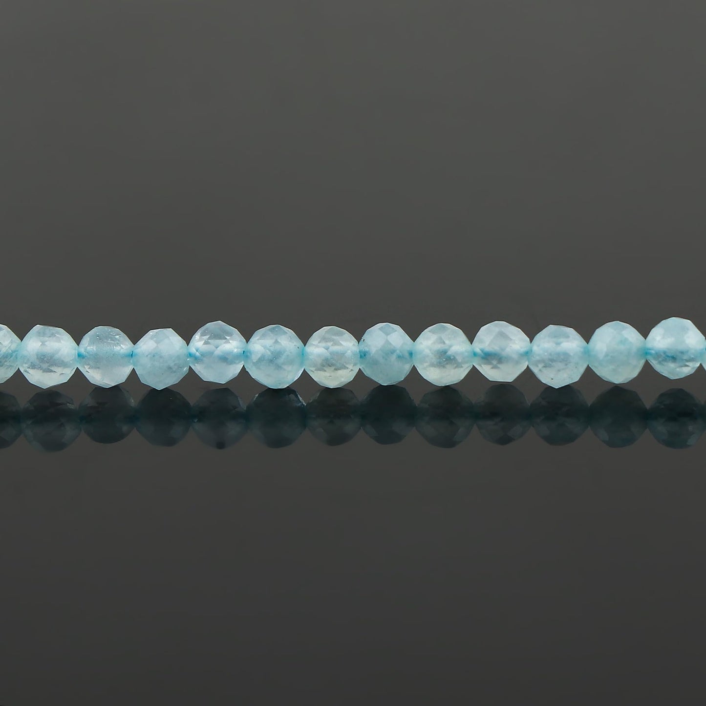 CRYSTALINES Natural Aquamarine Gemstones Beads Bracelets, Handmade, Real Crystals Jewelry, March Birthstone, Beaded Bracelet, Silver Plated, Adjustable Chain 7+1inch, Women Bracelet, AAA Grade