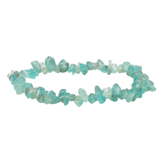 Amazing Gemstone Chips Bracelet (Apatite)