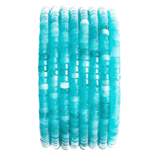 Natural Tianhe Stone Spacer Beads 4x2mm 38cm/str Flat Round Loose Semi Gemstone Caps for Making Bracelets Necklace