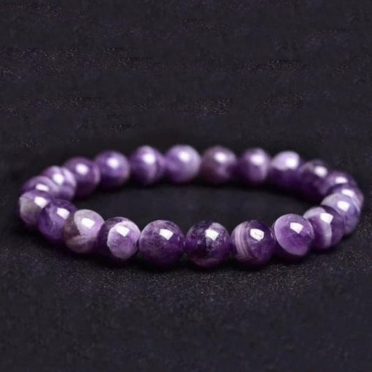 Long tiantian Amethyst Bracelet for Women Crystals and Healing Stones Bracelets Rose Quartz Bracelet Link Pheromone Bracelet for Women Good Luck Energy Chakra Bracelet Jewelry Gifts for Women
