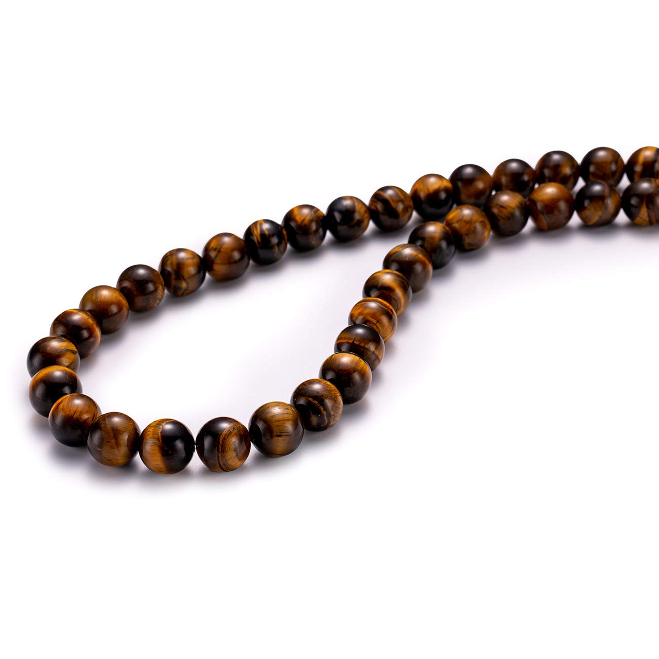 BEADIA Natural Yellow Tiger Eye Stone Round Loose Semi Gemstone Beads for Jewelry Making 4MM 89PCS