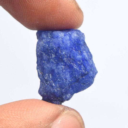 Natural Earth Mined Sapphire 18.00 Ct Rare Raw Blue Sapphire, Top Grade Rough Blue Sapphire Gemstone
