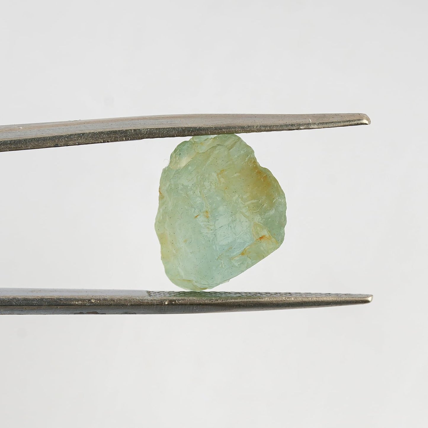 CRYSTALINES 100cts Wholesale Natural Raw Aquamarine Gemstone, Untreated Rough Stone, Bulk Loose Supplies, DIY Jewelry Making, Minerals Healing Crystals, March Birthstone, Gem Collection, 16-18pcs