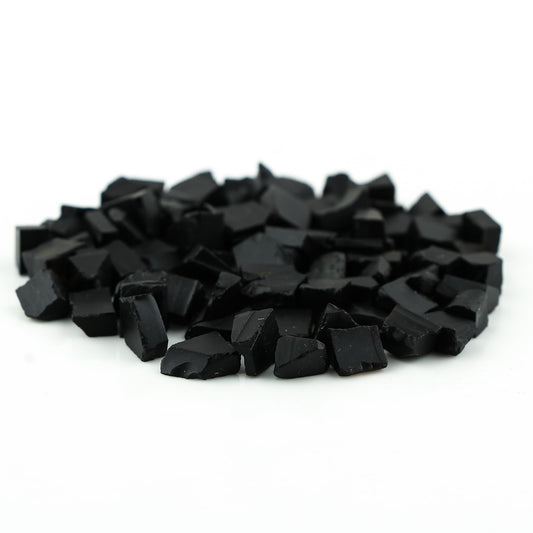 ColouredRocks (50 carats.) BLACK ONYX (7-8 pcs.) (10-15 mm.) Raw Crystals, Rough Stones, Rough Gemstones, Jewelry Making Supply, Cabbing, Polishing, Cutting, DIY, Crafts