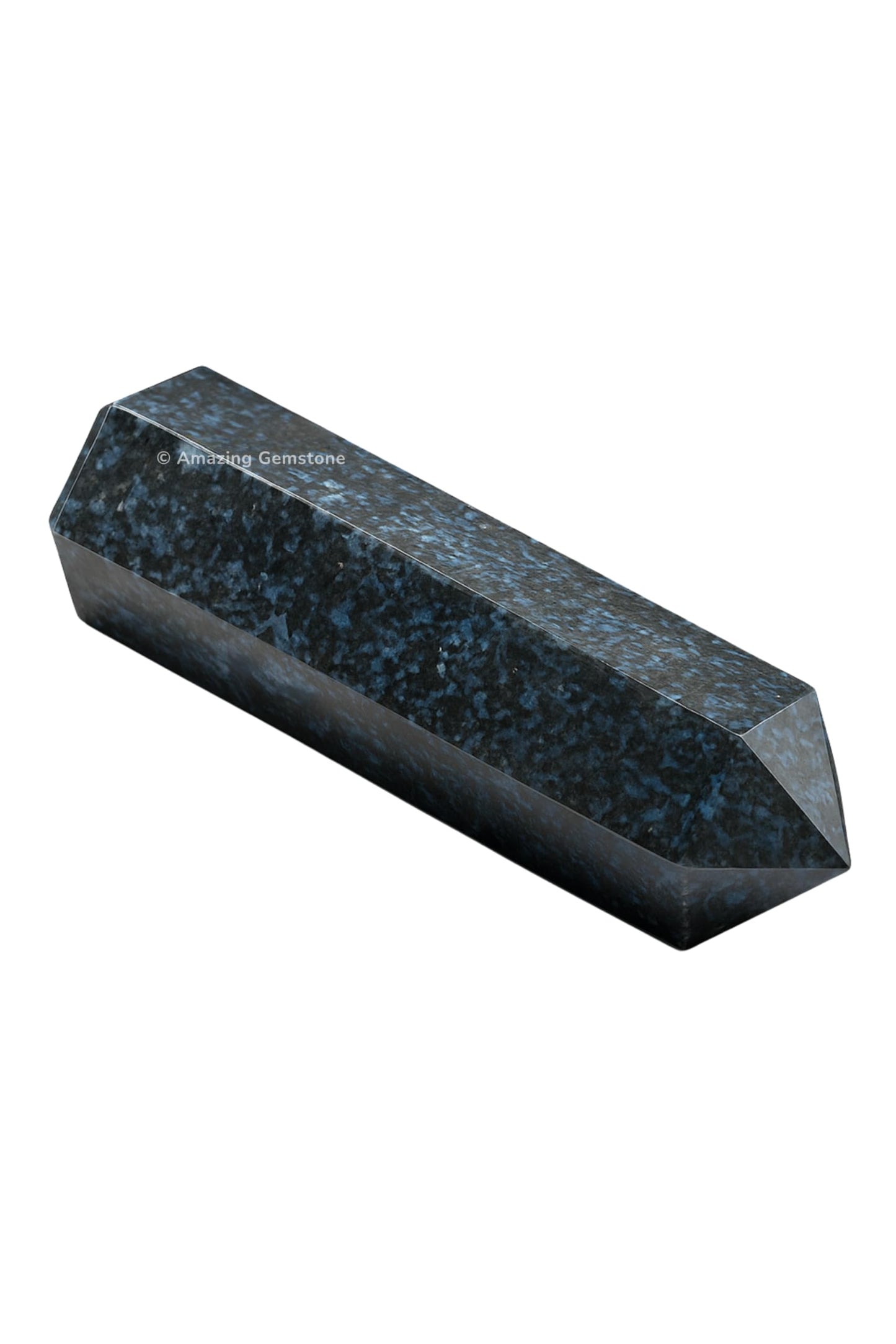 Amazing Gemstone Large Indigo Gabbro Crystal Towers ~ Natural Healing Crystal Point Obelisk for Reiki Healing and Crystal Grid (5.5 to 6 INCH)