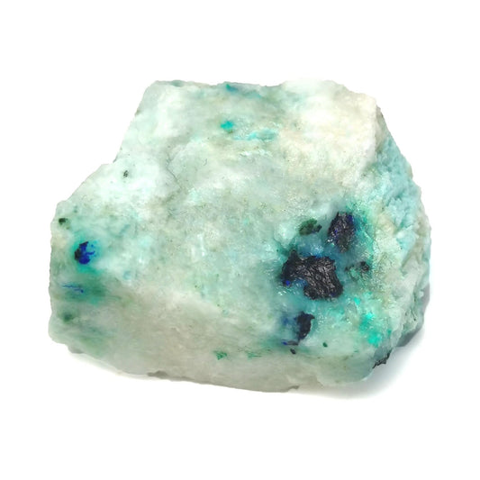 Chrysocolla Raw Crystals Healing Crystals Natural Rough Stones 1.2-2" for Tumbling, Fountain Rocks, Yoga, Meditation, Polishin, Gift 11
