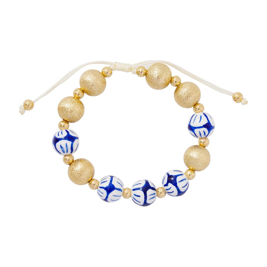 Sajidos Vintage Ceramic Beads Bracelets for Women Stacking Chunky Colorful Acrylic Stretch Bamboo Tube Beach Bangle Bracelet Friendship Cute Bracelet Romantic Jewelry Gifts
