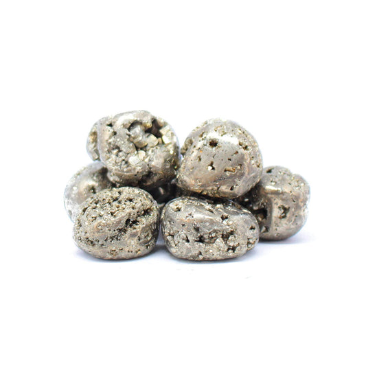 Pachamama Essentials Pyrite Tumbled from Peru - Fools Gold - Healing Stone - Pirita - Reiki (1)