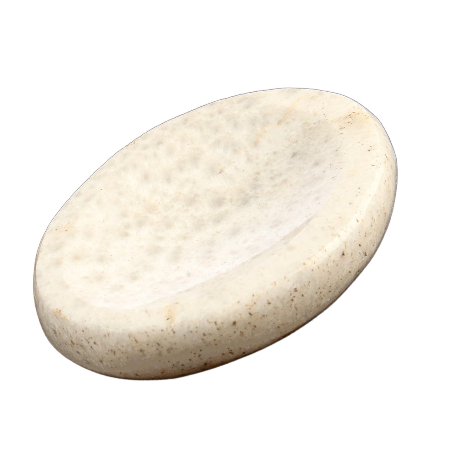 Anaya Agate Scolecite Worry Stones Certified Crystal Thumb Worry Stone for Anguish, Relaxing and Soothing Balance Stones for Meditation, Stress Relief Crystals and Healing Stones for Men, Women