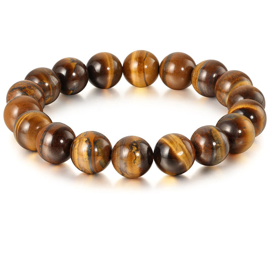 Handmade Natural Jade Beaded Bracelet for Women & Men – Genuine Green/White Jade Gemstone Stretch Bracelet – Lucky Energy Healing Jewelry Gift for Peace, Prosperity & Protection ST-V-01
