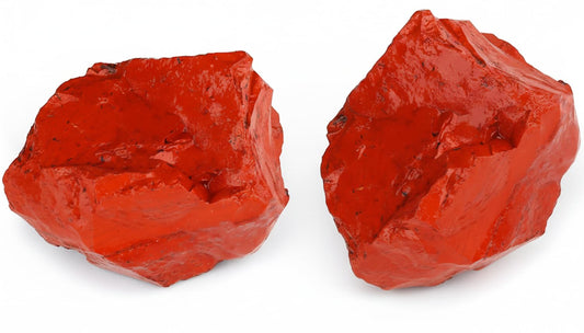 Healing Crystal Stones, 1.25-2.0" Large Reiki Healing Gemstones Natural Tumbled Polished Stones for Energy Witchcraft Therapy Meditation Pack 2 (Red Jasper)
