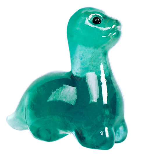 Hguxmcu Hand Carved Fluorite Dinosaur Figurine 2 Inch Healing Crystal Statue Realistic Gemstone Animal Sculpture Reiki Energy Decor Lucky Gift for Meditation Collectors