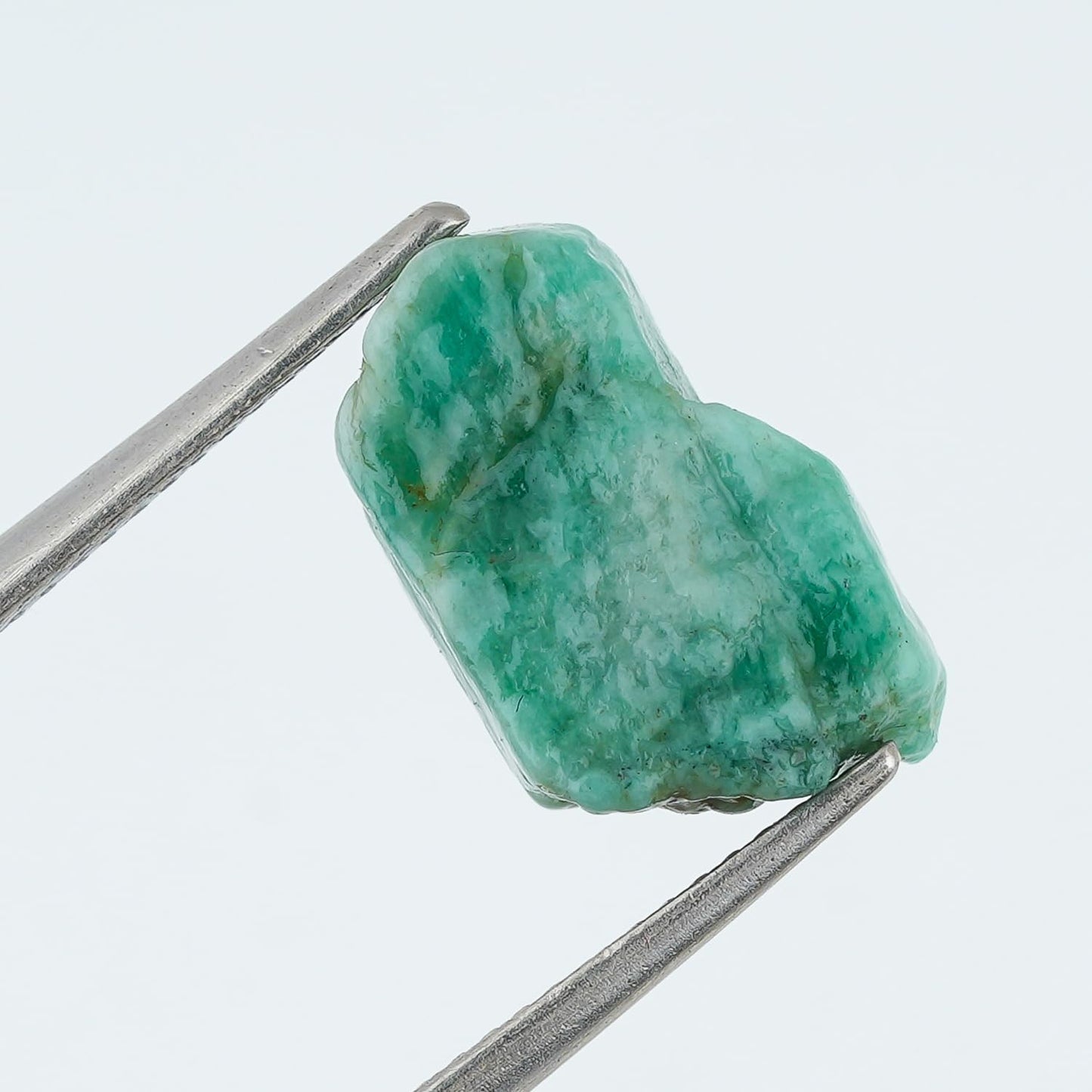 CRYSTALINES (50cts Natural Raw Emerald Gemstones, Wholesale Rough Stones Supplies, DIY Jewelry Making, May Birthstone, Unpolished Healing Crystals, Loose Bulk Lot, Gem Collection (Apx. 7-8pcs)