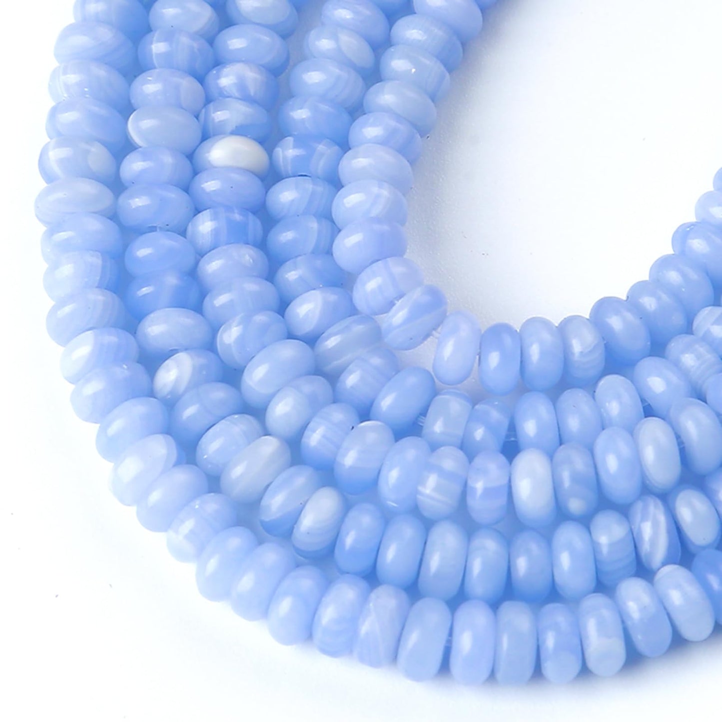 2x4MM 150PCS Purple Agate Tube Rondelle Abacus Disk Spacer Loose Beads for Jewelry Making