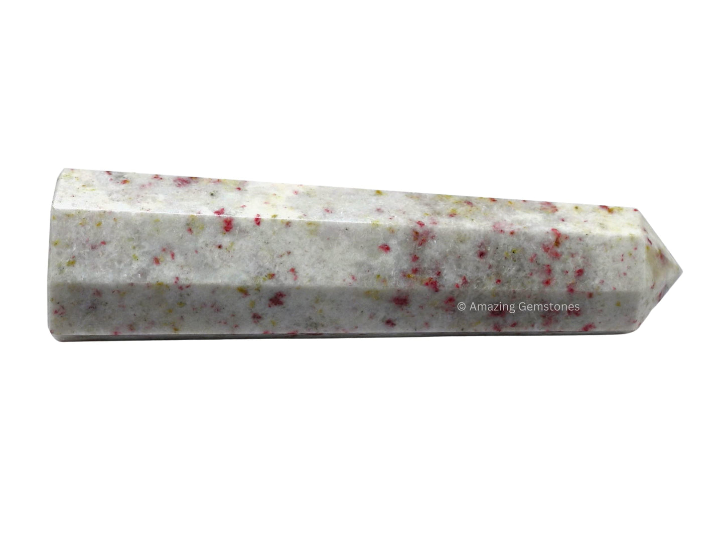 Amazing Gemstone Cinnabarite Crystal Towers - Natural Healing Crystal Point Obelisk for Reiki Healing and Crystal Grid (3" to 4" INCH)