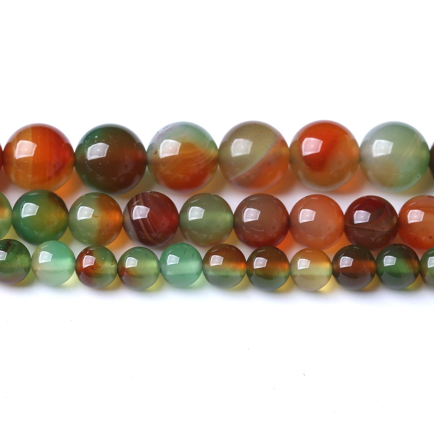 36PCS 10MM Natural Peacock Agate Stone Beads Energy Healing Beads for DIY Jewelry Bracelet Necklace Making for Jewelry Making15Inch