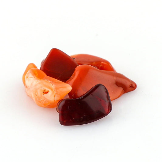 CRYSTALINES (5pcs) Natural Raw Mexican Fire Opal Gemstone, Wholesale Polished Rough Stones, DIY Supplies, Jewelry Making, Healing Crystals, October Birthstone, Wire Wrapping, Gem Collection