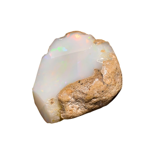 Yashee 20.5+ Carat, Natural Raw Ethiopian Opal Gemstone, Real Rough Crystals, Chakra Healing, Wholesale Lot, Wire Wrapping, Rock Stone, Birthstone, Crafts & DIY, AA+ Quality For Jewelry Making