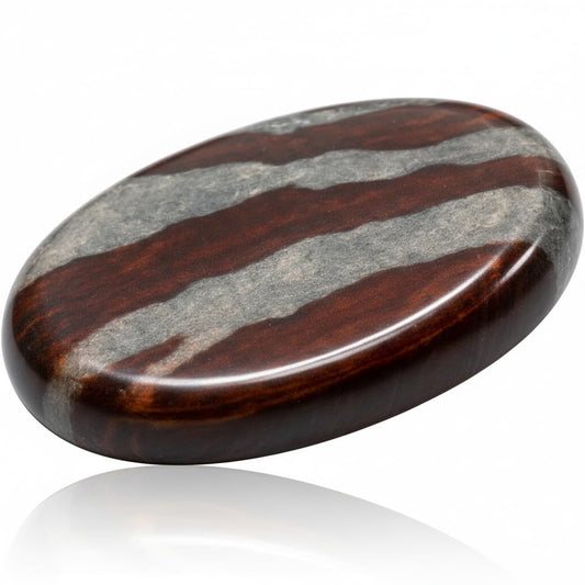 Narmada Shiva LingamThumb Worry Stones Metaphysical Gemstone Crystal Healing Reiki Men Women Gift FENG Shui Positive Energy Love Wellness Palm Stones Wicca Powerful